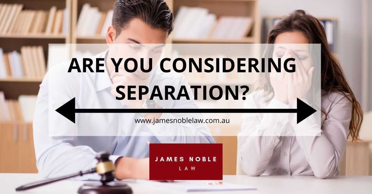 Are You Considering Marriage Separation Process in Australia?